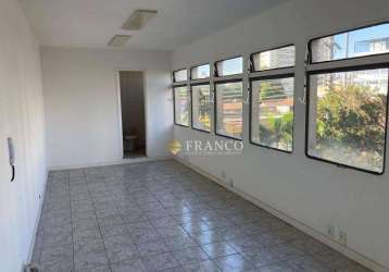 Sala comercial, 34 m² - venda ou aluguel - centro - taubaté/sp