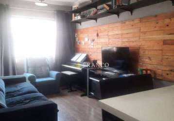 Apartamento com 2 dormitórios à venda, 69 m² - vila são josé - taubaté/sp