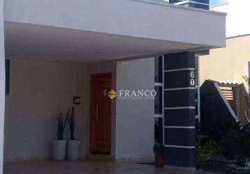 Casa com 3 dormitórios à venda, 150 m² - condomínio jardim oásis - taubaté/sp