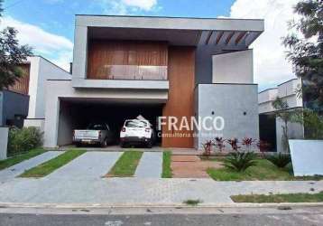 Sobrado com 4 dormitórios à venda, 310 m² - condomínio residencial green park - taubaté/sp