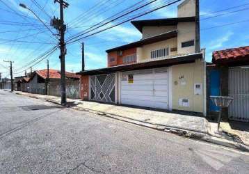 Sobrado com 3 dormitórios à venda, 150,26m² - parque senhor do bonfim - taubaté/sp