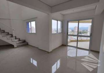 Cobertura com 3 dormitórios, 181 m² - venda ou aluguel - jardim eulália - taubaté/sp