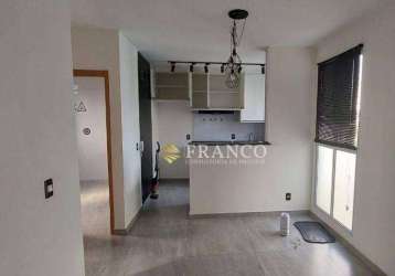 Apartamento com 2 dormitórios à venda, 41 m² por r$ 180.200,00 - jardim das bandeiras - taubaté/sp