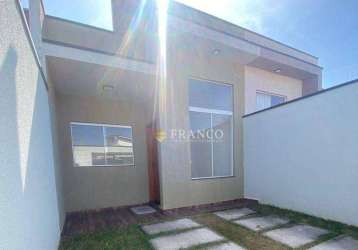 Casa com 3 dormitórios à venda, 82 m² - jardim oasis - taubaté/sp