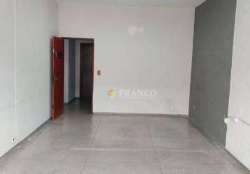 Sala para alugar, 27 m² - centro - taubaté/sp