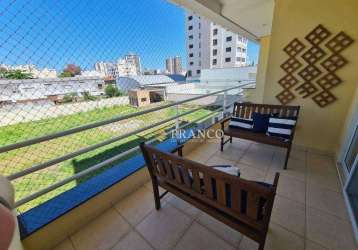 Apartamento com 4 dormitórios, 202 m² - venda ou aluguel - centro - taubaté/sp