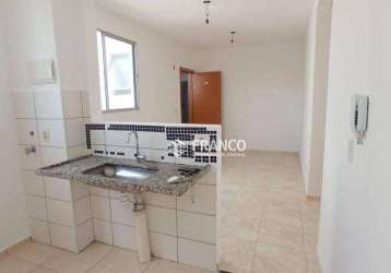 Apartamento com 2 dormitórios à venda, 44 m² - jardim gurilândia - taubaté/sp