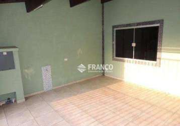 Casa com 2 dormitórios à venda, 82 m² - granja daniel - taubaté/sp