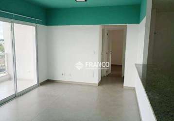 Apartamento com 2 dormitórios para alugar, 77 m² - jardim das nações - taubaté/sp