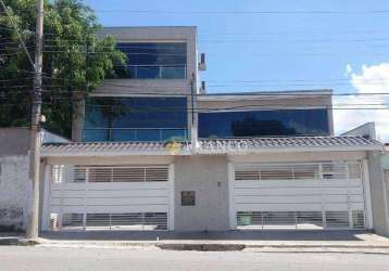 Sobrado com 6 dormitórios para alugar, 400 m² por r$ 12.000,00/mês - jardim santa clara - taubaté/sp