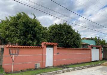 Casa com 3 quartos (1 suíte), amplo terreno e estrutura - saquarema