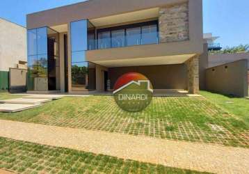 Casa à venda, 402 m² por r$ 4.200.000,00 - residencial e empresarial alphaville - ribeirão preto/sp