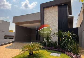 Casa com 3 suítes à venda, 150 m² por r$ 1.290.000 - condomínio san marco ii - ribeirão preto/são paulo