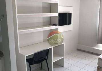 Apartamento com 1 dormitório para alugar, 22 m² por r$ 1.795,00/mês - iguatemi - ribeirão preto/sp