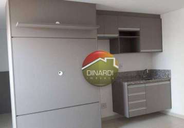 Apartamento com 1 dormitório para alugar, 30 m² por r$ 1.650,01/mês - nova aliança - ribeirão preto/sp