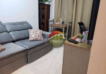 Apartamento à venda, 50 m² por r$ 265.000,00 - bonfim paulista - ribeirão preto/sp