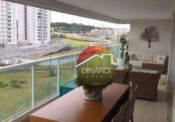 Apartamento com 3 dormitórios à venda, 167 m² por r$ 1.200.000,00 - jardim botânico - ribeirão preto/sp