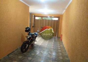 Casa com 2 dormitórios à venda, 139 m² por r$ 349.800,00 - ipiranga - ribeirão preto/sp