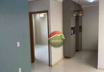 Apartamento com 2 dormitórios à venda, 48 m² por r$ 195.000,00 - reserva real - ribeirão preto/sp