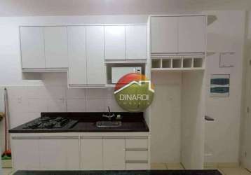 Apartamento com 2 dormitórios, 48 m² - venda por r$ 258.900,00 ou aluguel por r$ 1.555,01/mês - bonfim paulista - ribeirão preto/sp