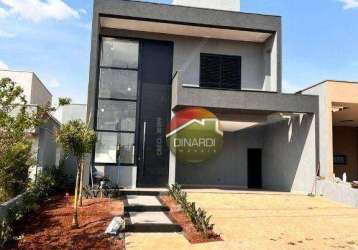 Casa com 3 dormitórios à venda, 240 m² por r$ 1.300.000 - jardim cybelli - ribeirão preto/sp