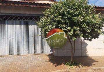 Casa com 2 dormitórios à venda, 90 m² por r$ 310.000,00 - vila tibério - ribeirão preto/sp