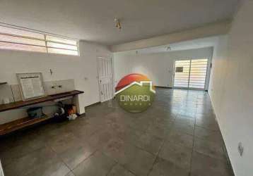 Casa com 3 dormitórios para alugar, 120 m² por r$ 2.650,01/mês - jardim palma travassos - ribeirão preto/sp