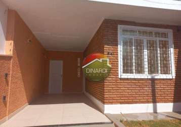 Casa com 2 dormitórios à venda, 70 m² por r$ 350.000,00 - vila tibério - ribeirão preto/sp