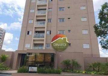 Apartamento com 1 dormitório para alugar, 33 m² por r$ 1.980,01/mês - ribeirânia - ribeirão preto/sp