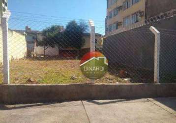 Terreno à venda, 506 m² por r$ 537.000,00 - centro - ribeirão preto/sp