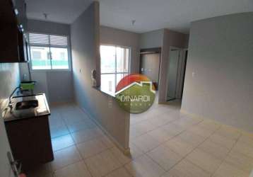 Apartamento com 2 dormitórios à venda, 48 m² por r$ 201.400,00 - bonfim paulista - ribeirão preto/sp