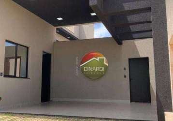 Casa com 3 dormitórios à venda, 150 m² por r$ 1.300.000,00 - quinta da primavera - ribeirão preto/sp