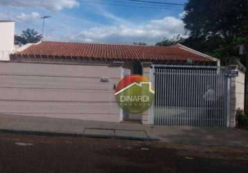 Casa com 3 dormitórios, 100 m² - venda por r$ 480.000,00 ou aluguel por r$ 2.500,01/mês - independência - ribeirão preto/sp