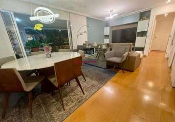 Apartamento com 132 metros, 3 suítes, 2 vagas a venda em vila romana, são paulo, sp