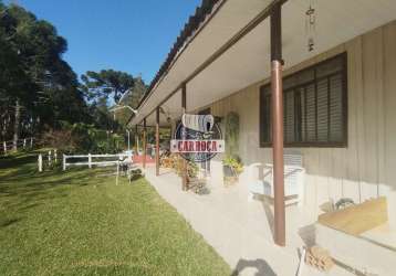 Chácara / sítio com 3 quartos à venda na estrada joão woijck, serrinha, contenda, 300 m2 por r$ 1.200.000