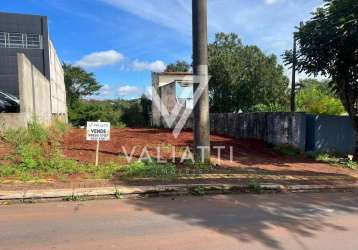 Terreno à venda no loteamento campos do iguaçu