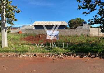 Terreno a venda no parque da lagoa -  foz do iguaçu pr