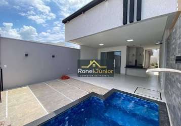 Casa 3 suites à venda, 133 m² por r$ 720.000 - plano diretor sul - palmas/to