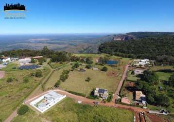 Terreno á venda no condomínio morro dos ventos em chapada dos guimarães