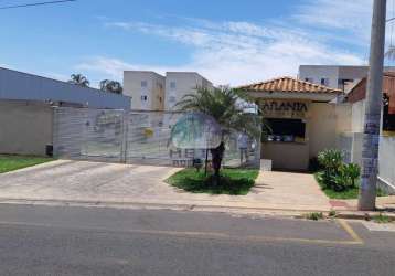 Apartamento com 2 quartos à venda na rua joaquim leal de camargos, chácaras tubalina e quartel, uberlândia, 47 m2 por r$ 190.000