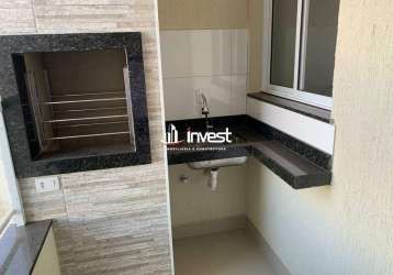 Apartamento à venda, 3 quartos, 1 suíte, 2 vagas, universitário - uberaba/mg