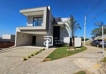 Casa com 3 dormitórios à venda, 231 m² por r$ 1.990.000,00 - damha ii - piracicaba/sp