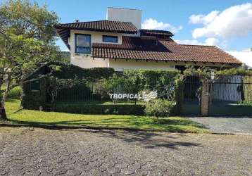 Casa com 3 dormitórios à venda, 291 m² por r$ 1.600.000,00 - vorstadt - blumenau/sc