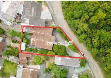 Terreno à venda, 692 m² por r$ 405.000,00 - velha - blumenau/sc