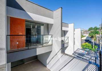 Sobrado com 2 dormitórios à venda, 96 m² por r$ 495.000,00 - água verde - blumenau/sc