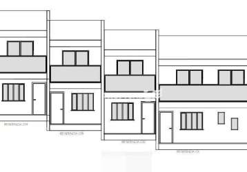 Sobrado com 2 dormitórios à venda, 87 m² por r$ 389.000,00 - fortaleza - blumenau/sc