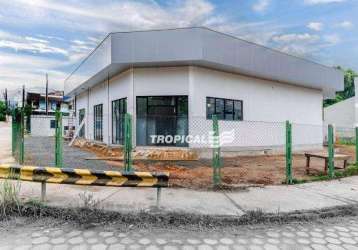 Loja para alugar, 120 m² por r$ 3.570,00/mês - passo manso - blumenau/sc