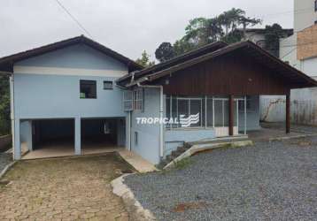 Casa para alugar, 353 m² por r$ 7.644,00/mês - salto - blumenau/sc