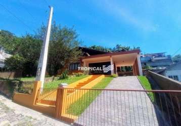 Casa com 3 dormitórios para alugar, 202 m² por r$ 3.895,00/mês - garcia - blumenau/sc