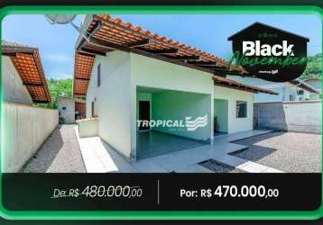 Casa com 3 dormitórios à venda, 165 m² por r$ 470.000,00 - progresso - blumenau/sc